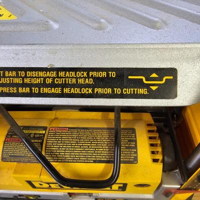 DeWalt 12.5" Heavy Duty Portable Thickness Planer (DG-JS)