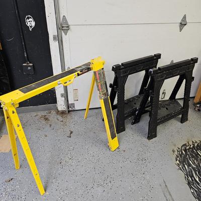 Two Sets of Sawhorses (DG-JS)