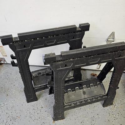 Two Sets of Sawhorses (DG-JS)