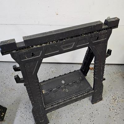 Two Sets of Sawhorses (DG-JS)