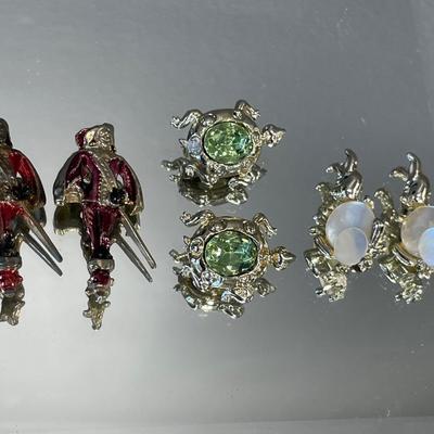 3 sets of cluster pins