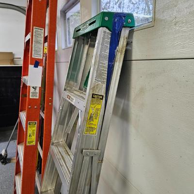 Three Werner Stepladders (DG-JS)