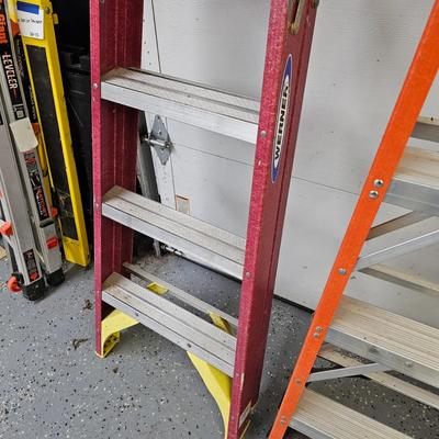 Three Werner Stepladders (DG-JS)