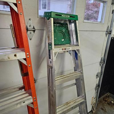 Three Werner Stepladders (DG-JS)