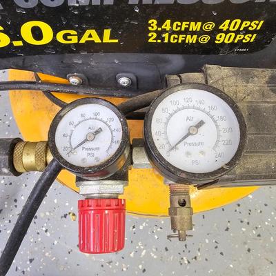 Bostitch 6 Gallon 135 PSI Pancake Compressor & Accessories (DG-JS)