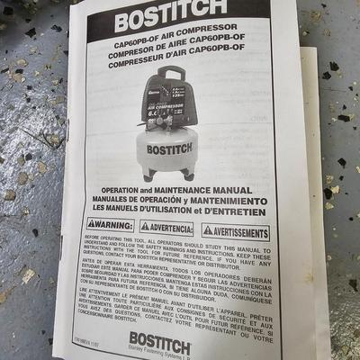 Bostitch 6 Gallon 135 PSI Pancake Compressor & Accessories (DG-JS)