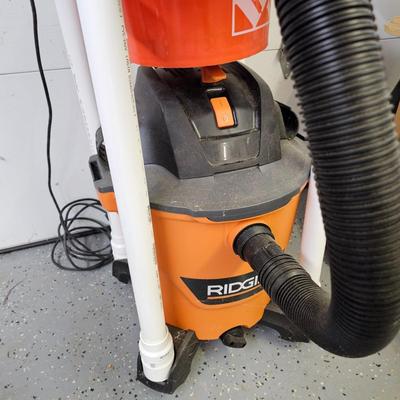 Pair of Homemade Dust Collectors, Filters, Hoses & Accessories (DG-JS)