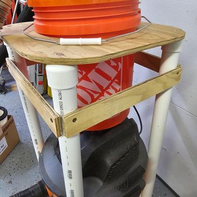 Pair of Homemade Dust Collectors, Filters, Hoses & Accessories (DG-JS)