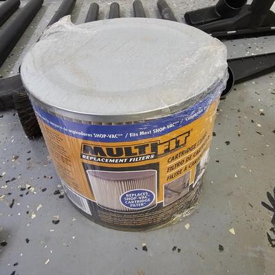 Two Shop-Vac 6 Gallon Vacuums & Accessories (DG-JS)