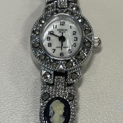Geneva cameo watch