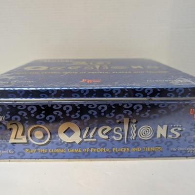 2000 21st Century 20 Questions Trivia Game In Tin By University Games Sealed