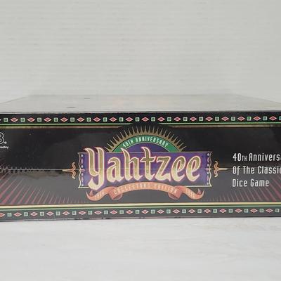 1996 Yahtzee 40th Anniversary Collectors Edition Sealed Board Game By Hasbro