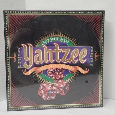 1996 Yahtzee 40th Anniversary Collectors Edition Sealed Board Game By Hasbro