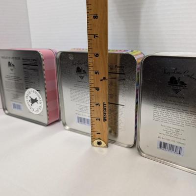 Lot of 3 Byrd Cookie Company Key Lime Coolers & Chocolate Key Lime Coolers Tins