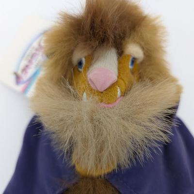 Vintage Disney Store Beauty and the Beast Plush Beast in Cape Collectible