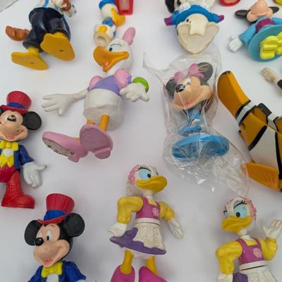 Vintage Disney Figures Lot - Mickey Mouse, Minnie, Tinkerbell, Beast, Ariel & More!