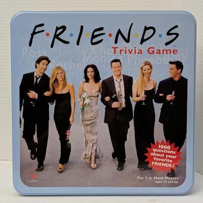 Friends Trivia Game In Collector Tin By Cardinal 2003 Based On Hit TV Show