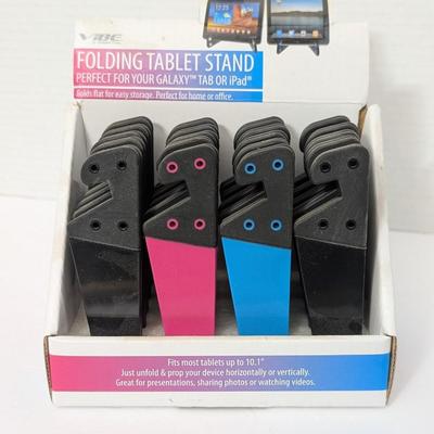 Vibe E-Ssential Folding Tablet Stand Lot Galaxy Tab IPad Universal Holder Bulk Display