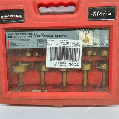 Two Forstner Bit Sets (DG-JS)