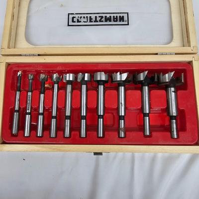 Two Forstner Bit Sets (DG-JS)