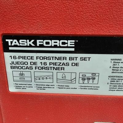 Two Forstner Bit Sets (DG-JS)