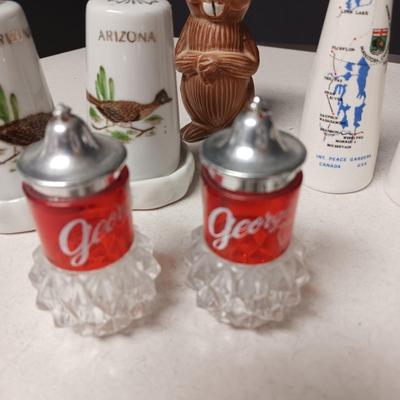 SOUVENIR SALT & PEPPER SHAKERS