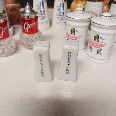 SOUVENIR SALT & PEPPER SHAKERS
