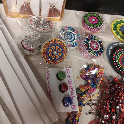 HANDCRAFTED JEWELRY AND MAGNETS