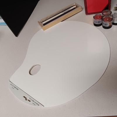 MINI TABLE EASEL, PAINT BRUSHES, PAINT, ART ON CANVAS AND MORE