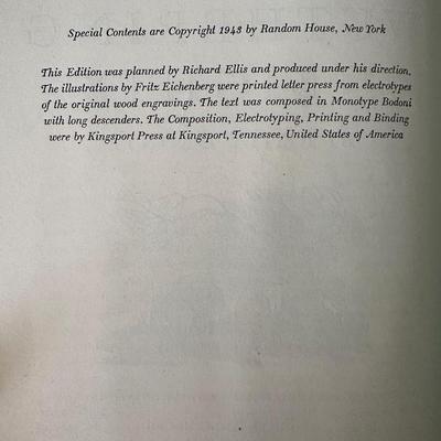 Jane Eyre & Wuthering Heights (1945 Random House, Illustrated by Fritz Eichenberg)