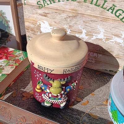 HOLIDAY BOXES, TINS AND OTHER CONTAINERS