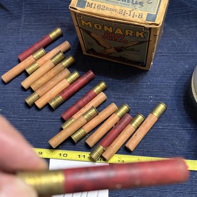 Vintage Federal Monark Shot Shells Box and More