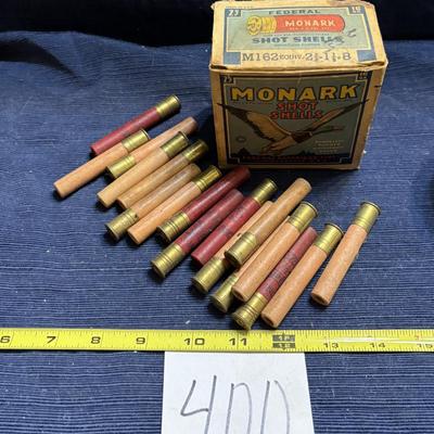 Vintage Federal Monark Shot Shells Box and More