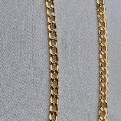 10k Gold New With Tags Jc Penney Jewelry Semi Solid Cuban Curb Link 22"