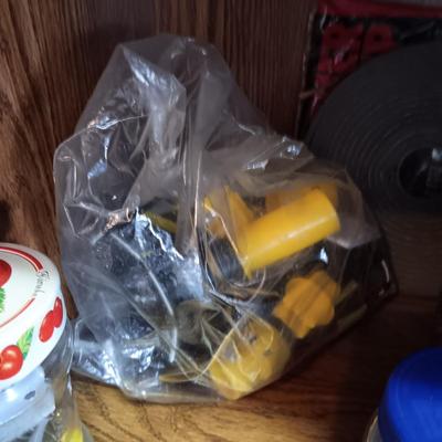 MISC HARDWARE, LIGHT BULB CHANGER AND ORGANIZERS