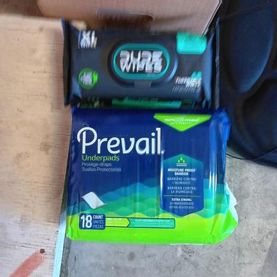 NEW AIR COMPRESSION LEG MASSAGER W/HEAT, SEAT MASSAGER, ADULT MEN'S DISPOSABLE UNDERWEAR (L) AND MORE