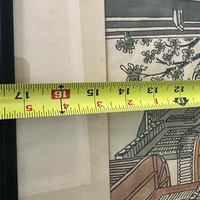 Lou Webb “Pirates Alley, New Orleans” Signed Artwork