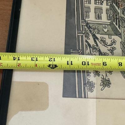 Lou Webb “Pirates Alley, New Orleans” Signed Artwork