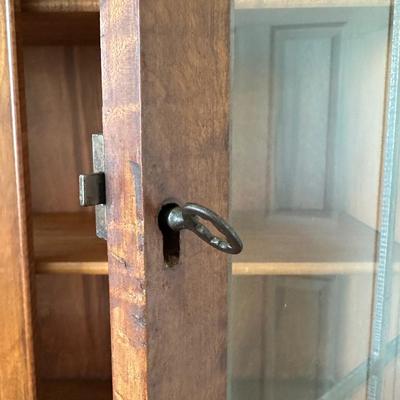 Vintage Solid Wood Secretary Desk