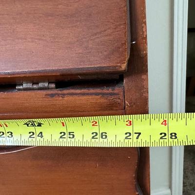 Vintage Solid Wood Secretary Desk