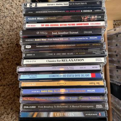 CDs & cassette tapes