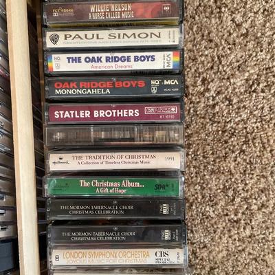 CDs & cassette tapes