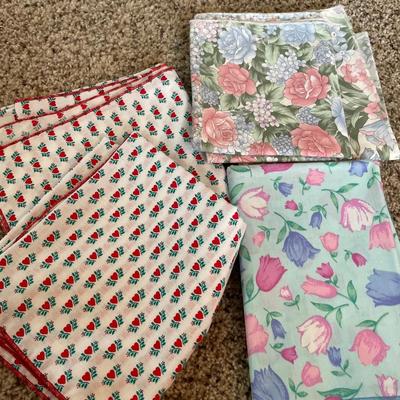 Cloth napkins and rings