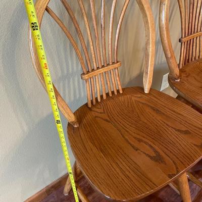 Wood counter high Stools