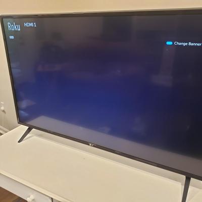 LG 42" TV W/Panasonic Woofer and Sound Bar (BLR-KD)