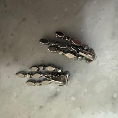 Weiss Rhinestone Necklace and Earring set