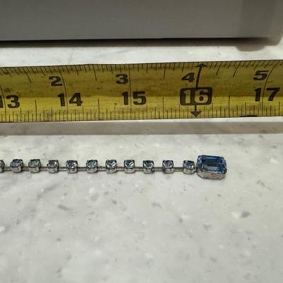 Weiss Rhinestone Necklace and Earring set