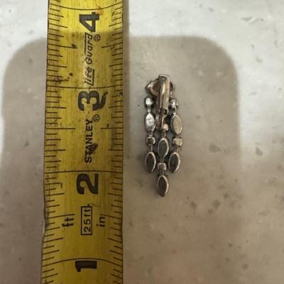 Weiss Rhinestone Necklace and Earring set