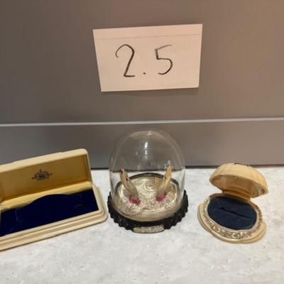 Old Perfume Holder and Vintage Displays