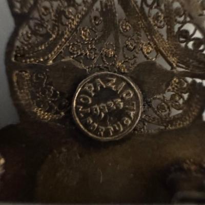 Cute Sterling Cat Pins